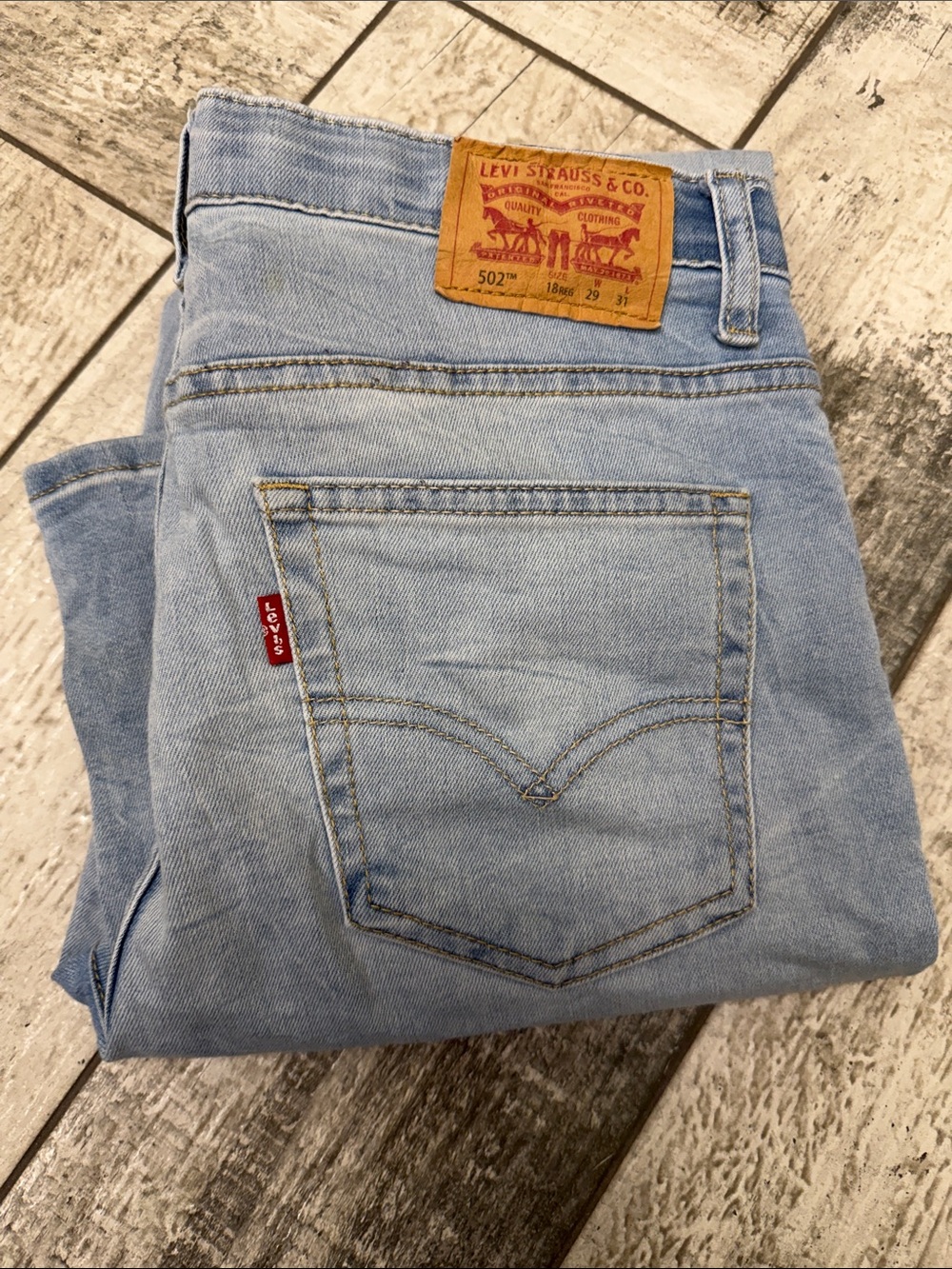 Levi's Light Blue Skinny Men’s Jeans - Picture 5 of 5
